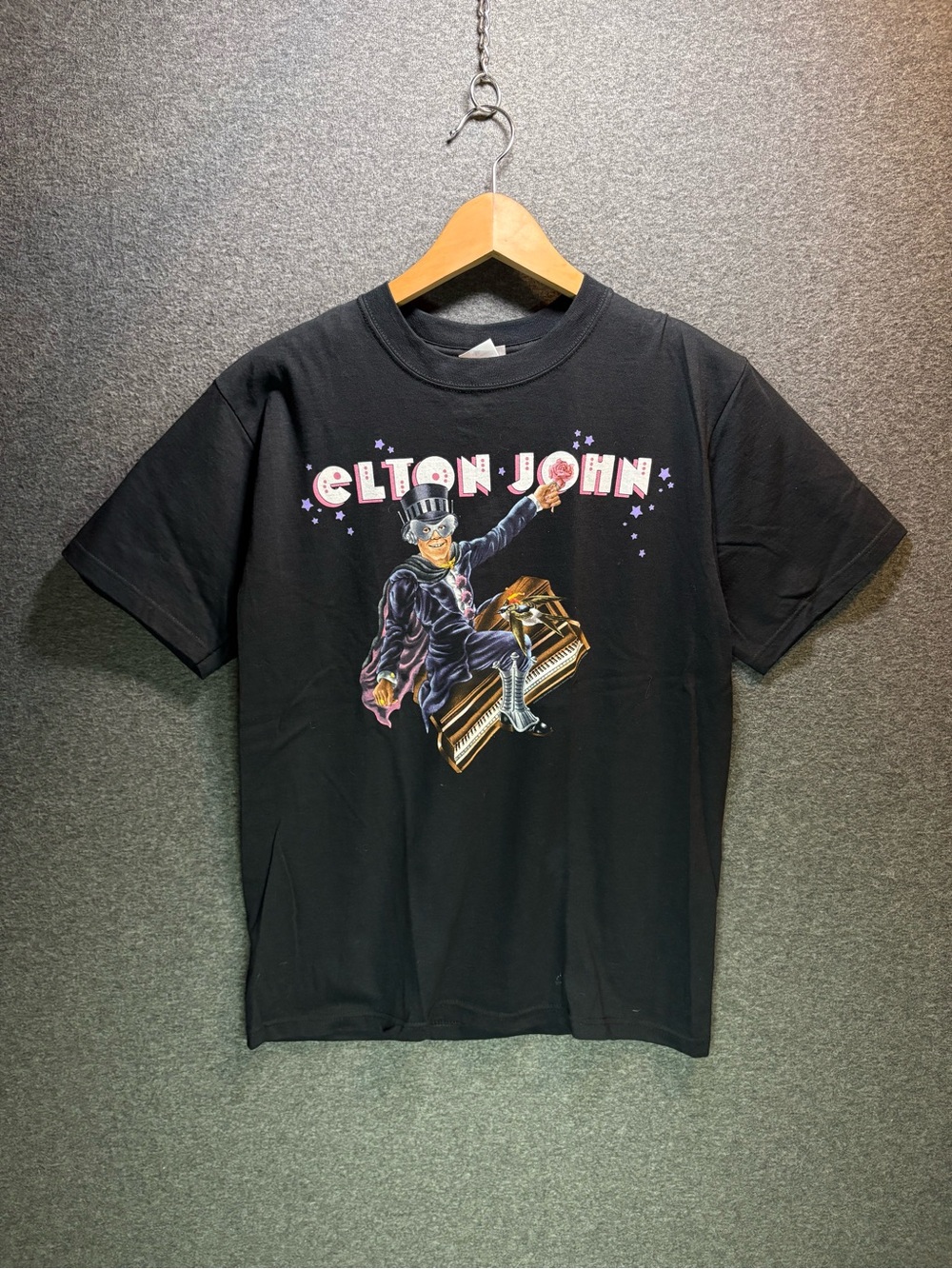 Vintage 2006 Elton John Graphic Band Tee Concert T-Shirt Medium